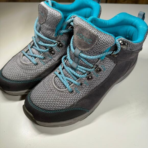 Vionic Cypress Gray Blue Orthotic Hiking Boots Women’s 6.5 Arch Support - Picture 4 of 10